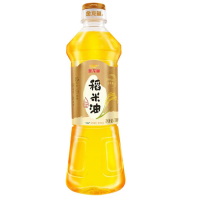 调味组合 金龙鱼稻米油700ml/瓶*1 淮牌食用低钠盐无碘盐 480g/盒*1