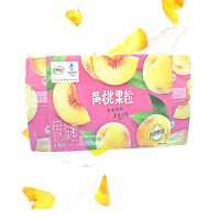 伊利风味发酵乳黄桃味90g*8