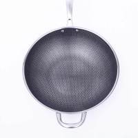 德克/DIRK 全屏蜂巢不粘炒锅 DK-1002