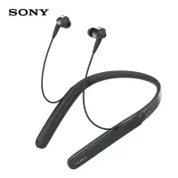 索尼(SONY)WI-1000X Hi-Res颈挂式无线蓝牙耳机入耳式高音质降噪耳机耳麦适用安卓苹果华为手机通话 黑色