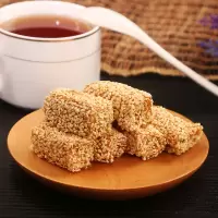 中华老字号億昌麻糖卷100g芝麻糖卷糕点芝麻牛皮糖卷休闲湖南特产