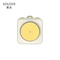 SOLOVE素乐蓝牙音箱迷你小音响无线家用小便携式大音量低音炮小型车载立体3d环绕复古可爱女礼物蓝牙音箱M1-1.1-白日梦