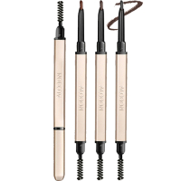 雅邦(ALOBON)三角炫眉自动眉笔0.8g#01深咖(防水防汗 自然有型)