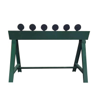 兵行者 部分队六头钢板靶手动升降靶机起倒靶机移动靶靶机起倒靶机集训拓展训练器材