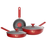九阳(Joyoung)锅具套装T0150炒锅汤锅奶锅三件套(BY)