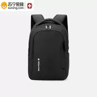 瑞士十字(SWISSWIN)军刀休闲双肩背包CR-9005IBK