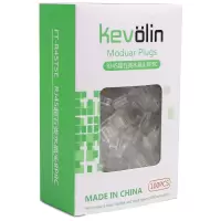 柯菲林(kevolin)FT-R45T5E3 RJ45超五类水晶头 100个/件 (单位:件)