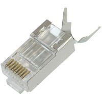 柯菲林 kevolin FT-R45T7 七类水晶头两件式带尾夹 10组/件 (单位:件)