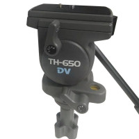 (SONY)利拍TH-650DV三脚架立拍TH650视频拍摄佳能尼康索尼单反微单摄像机支架 TH650脚架单独云台 标配