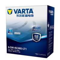 瓦尔塔(VARTA)蓄电池6-QW-45LT2/RT2 45AH