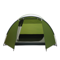 徽羚羊 帐篷户外3-4人野营帐篷玻璃纤维杆防雨露营帐篷骑行徒步旅游帐篷探险登山帐篷 30（一室一厅）绿色