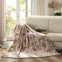 LOVO罗莱家纺 罗莱生活出品 床上用品 空调毯子 夏秋毯子 (毯子180*200)加州风情毯 VBC1803-1