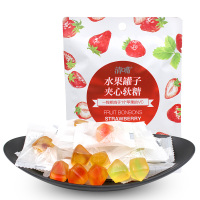 清嘴 水果罐子亲近装(草莓)30g