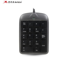 双飞燕(A4TECH)TK-5 键盘 有线 办公 笔记本数字小键盘 黑色