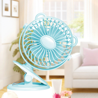 语素生活 多功能桌面夹扇 YLX-215 天蓝色