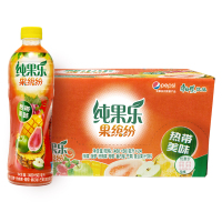 百事可乐 果缤纷 热带美味 果汁 饮料 500ml*15瓶 (单位:箱)