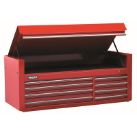PROTO J456627-8RD 450HS系列工具箱-66"10抽屉-红色(包装数量 1个)