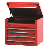 PROTO J453427-4RD 450HS系列工具箱-34"4抽屉-红色(包装数量 1个)