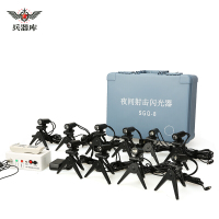 兵器库 夜间射击闪光器训练器材箱聚光照明远程遥控军训闪光器 夜间射击闪光器SGQ-8