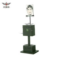 兵器库 军教器材便携式人头靶机 运动户外射击射箭用品