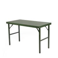 兵器库 军绿色桌子折叠作业桌 便携户外桌 训练折叠桌椅 多功能折叠桌 折叠桌