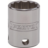 PROTO J5218M-TT 防坠落3/8寸十二角套筒18mm(包装数量 1个)