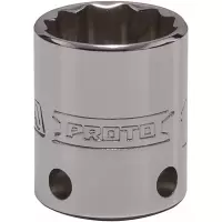 PROTO J5219M-TT 防坠落3/8寸十二角套筒19mm(包装数量 1个)