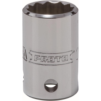 PROTO J5422-TT 防坠落1/2寸十二角套筒11/16"(包装数量 1个)
