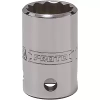 PROTO J5422-TT 防坠落1/2寸十二角套筒11/16