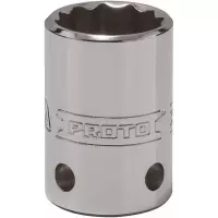 PROTO J5424-TT 防坠落1/2寸十二角套筒3/4