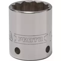 PROTO J5434-TT 防坠落1/2寸十二角套筒1-1/16