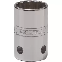PROTO J5418M-TT 防坠落1/2寸十二角套筒18mm(包装数量 1个)