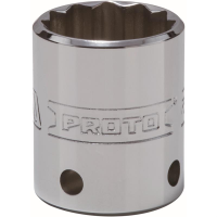 PROTO J5425M-TT 防坠落1/2寸十二角套筒25mm(包装数量 1个)
