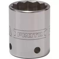 PROTO J5427M-TT 防坠落1/2寸十二角套筒27mm(包装数量 1个)