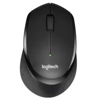 罗技(Logitech)330 无线鼠标 静音鼠标 右手鼠标 黑
