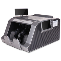 得力3907A全智能点钞机 验钞机 银行专用 办公设备 新版人民币 智能语音 在线升级(XF)