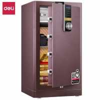 得力(deli)保险柜 高83cm家用办公电子密码国标保险箱 全钢防盗圣骑士33144(XF)