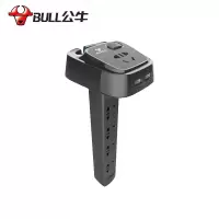 公牛(BULL)公牛桌洞USB插座/插线板/插排/排插/接线板/拖线板 5插孔+2USB口U82050 (带USB)
