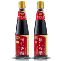 恒顺 北固山 镇江香醋 450ml *2 酿造食醋 固态发酵