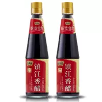 恒顺 北固山 镇江香醋 450ml *2 酿造食醋 固态发酵