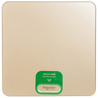 施耐德电气 SCHNEIDER ELECTRIC 配电箱空开强电箱家用暗装配线箱金色面盖单排8回路天朗系列TLA08J