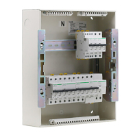 施耐德电气 SCHNEIDER ELECTRIC 配电箱空开强电箱家用暗装配线箱金色面盖单排12回路天朗系列TLA12J