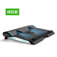 (DT)绿巨能(llano)LJN-SRQV6 笔记本散热器支架(单位:个)黑色