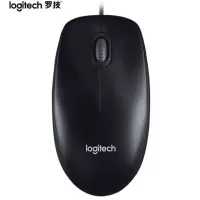 罗技(Logitech)M90 鼠标 有线鼠标 对称鼠标 黑色