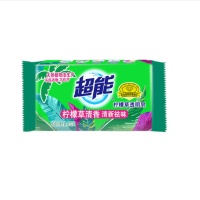超能 200g 洗衣皂柠檬草透明皂