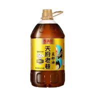 香满园 非转基因 物理压榨 天府老巷菜籽油 5L