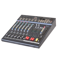 君视 八路调音台 黑色 新老款式随机