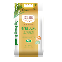 五丰 东北大米 五常大米 有机大米稻花香米5KG