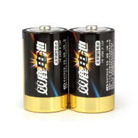 双鹿 1号碱性电池 LR20/D型 2粒卡装