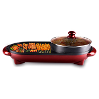 金嫂子 金嫂子鸿运吉祥涮烤一体锅 AZT18D01 红色(ZC)